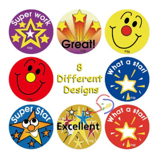 Smiley Reward Stickers