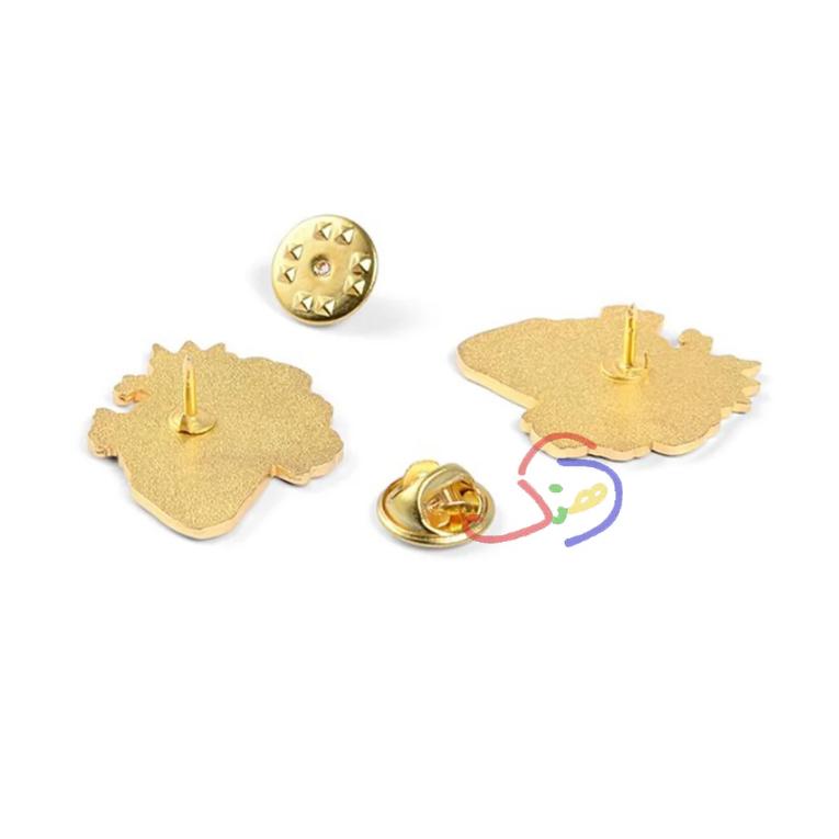 Rosette Heart Brooch
