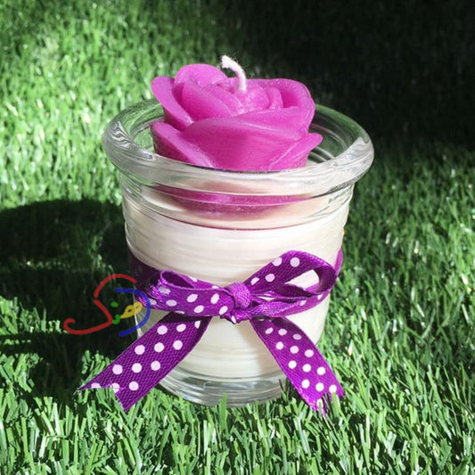 Exclusive Rosette Candle
