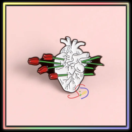 Roses Embedded Heart