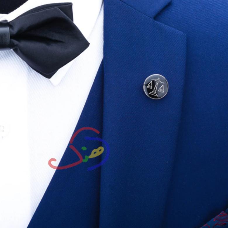 Libra / Lawyer / Scale Brooch