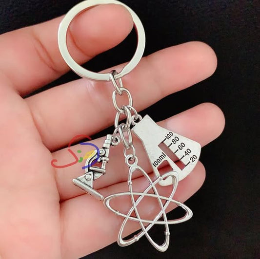 Science Keychain