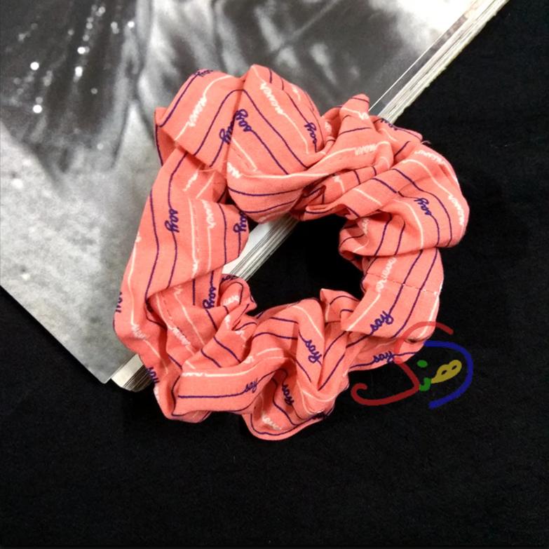 Texted Scrunchie