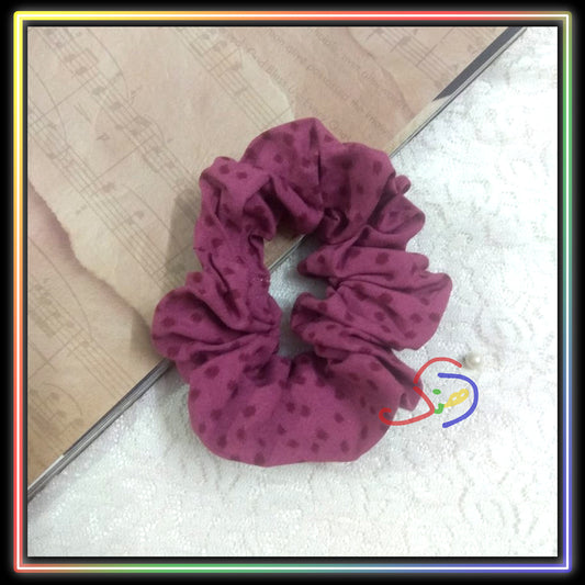 Dot Dot Scrunchie