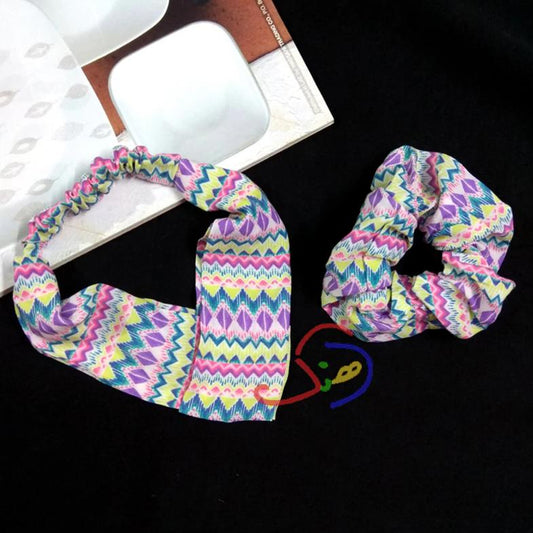 Stylish Headband & Scrunchie