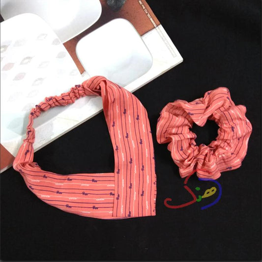 Never Say Never Headband & Scrunchie