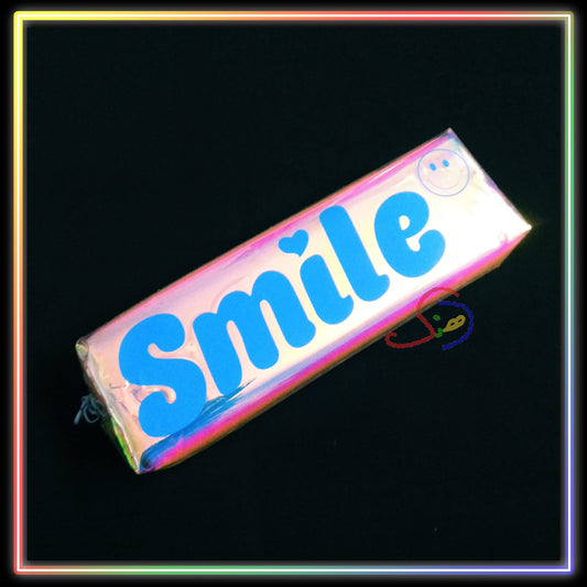 Holographic Smile Pouch