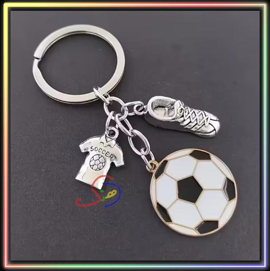 Soccer Keychain