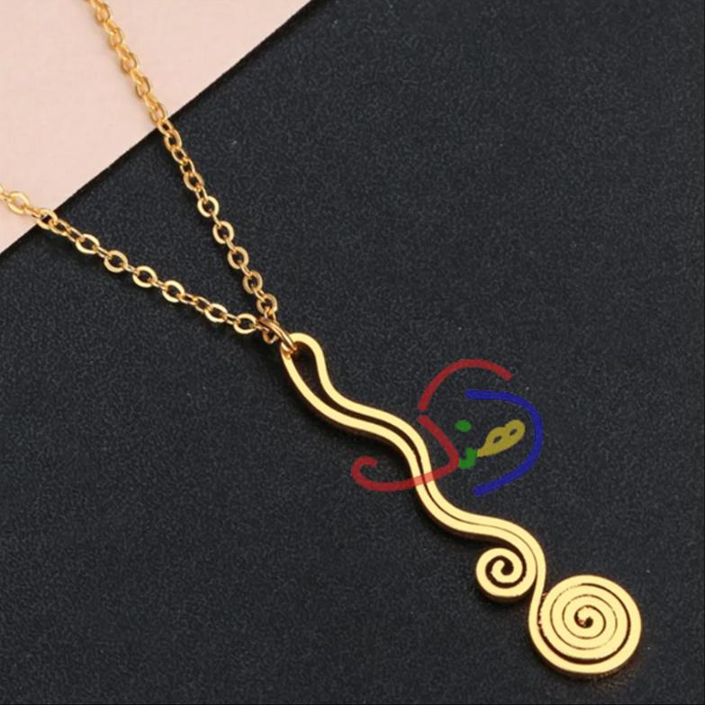 Spiral Pendant Chain