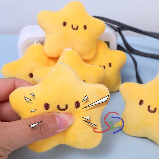 Squeaky Star Keychain