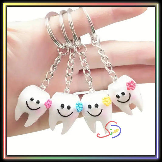 Smiling Tooth Keychain