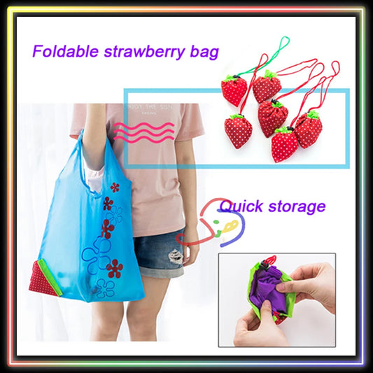 Foldable Strawberry Bag