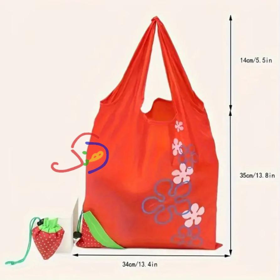 Foldable Strawberry Bag