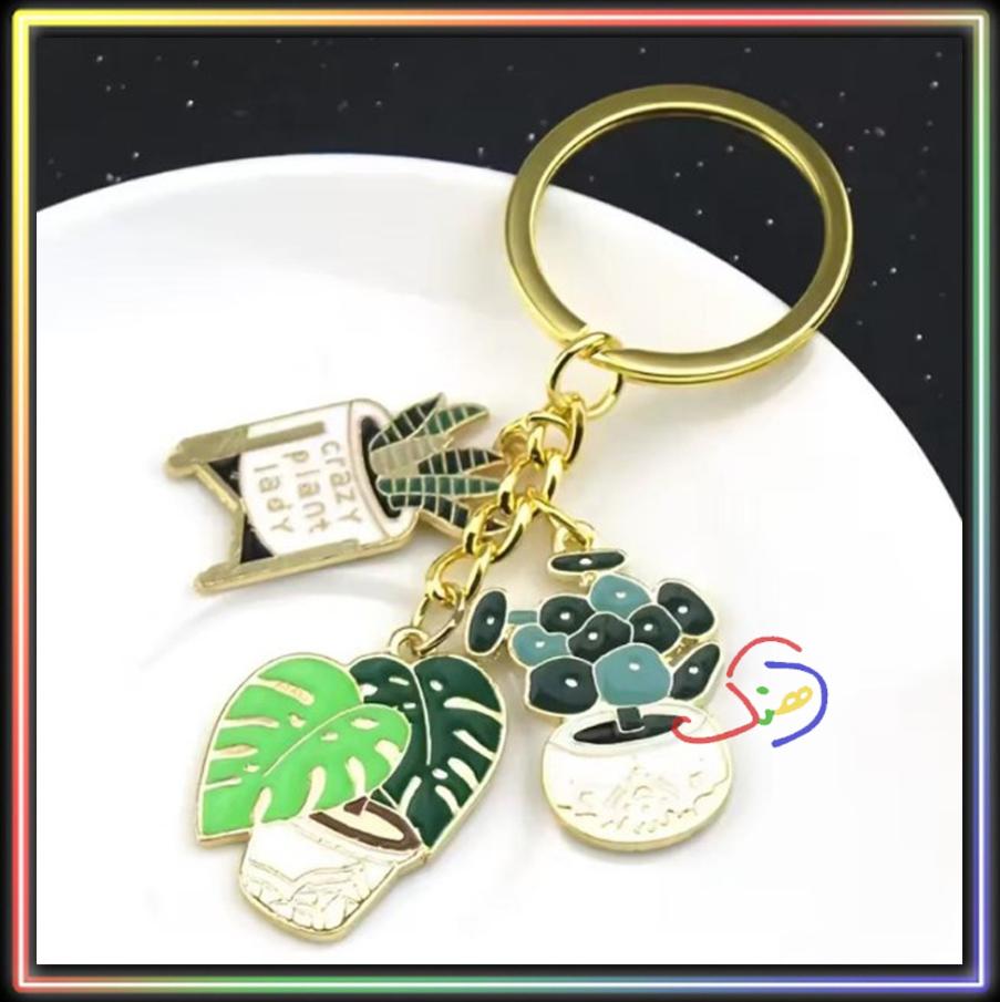 Succulent Keychain