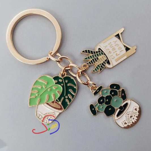 Succulent Keychain