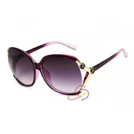 Retro Sunglasses - Plum