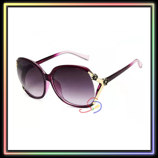 Retro Sunglasses - Plum