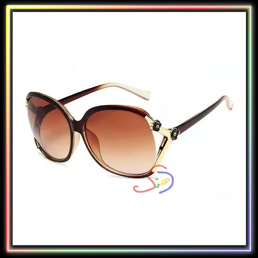 Retro Sunglasses - Champagne