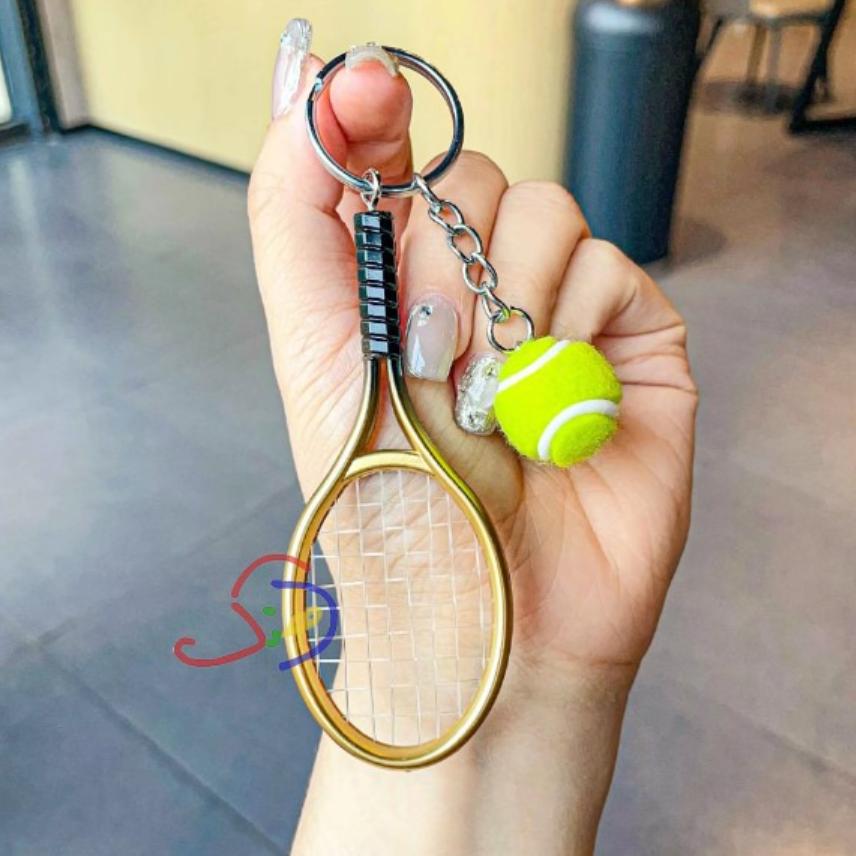Tennis Keychain