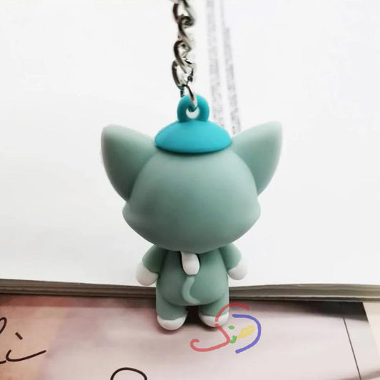 Silicone Tom Keychain