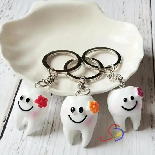 Smiling Tooth Keychain