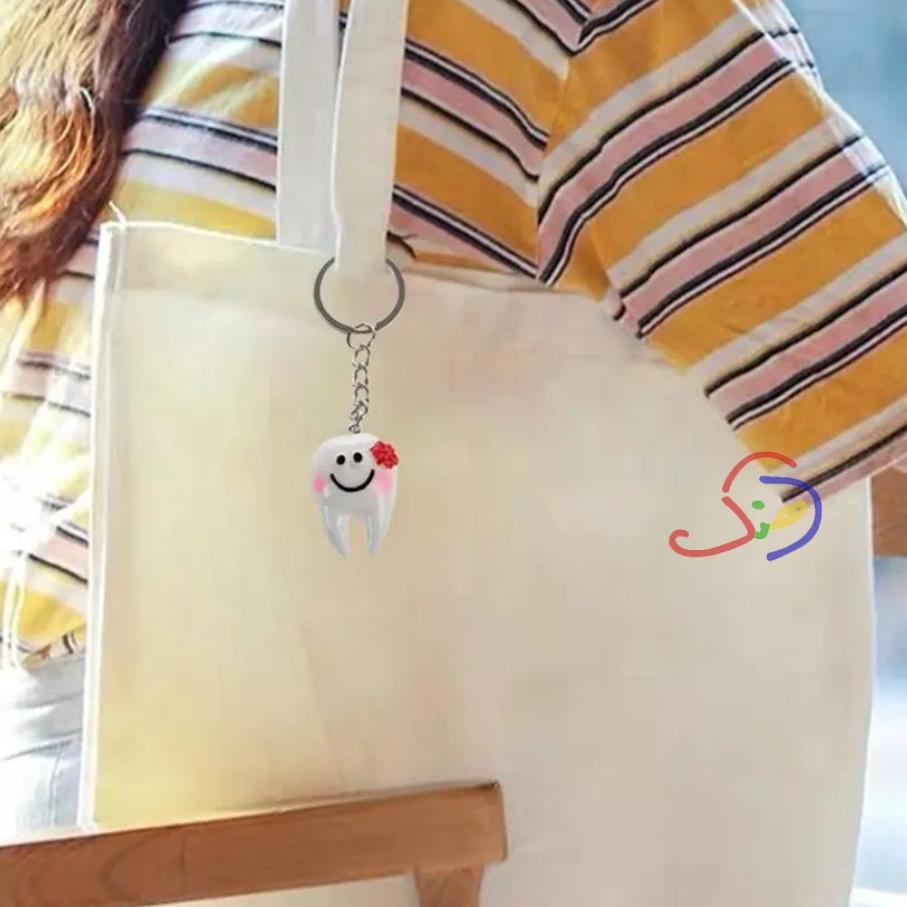 Smiling Tooth Keychain