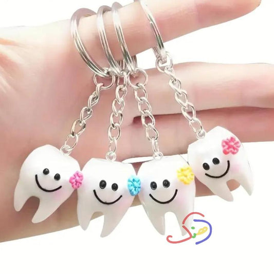 Smiling Tooth Keychain