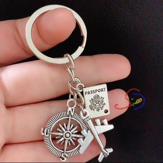 Travel the World Keychain