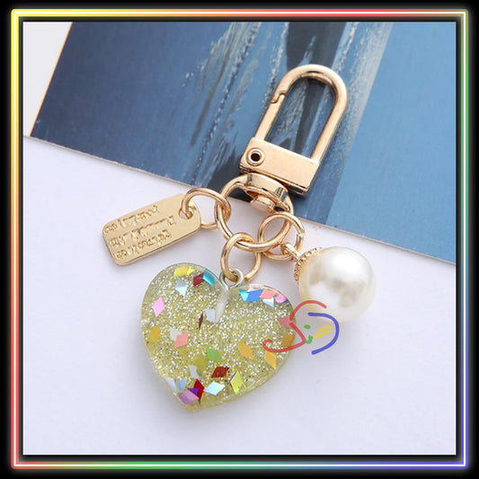 Resin Heart Trinket