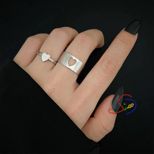 Twin Rings (Heart)