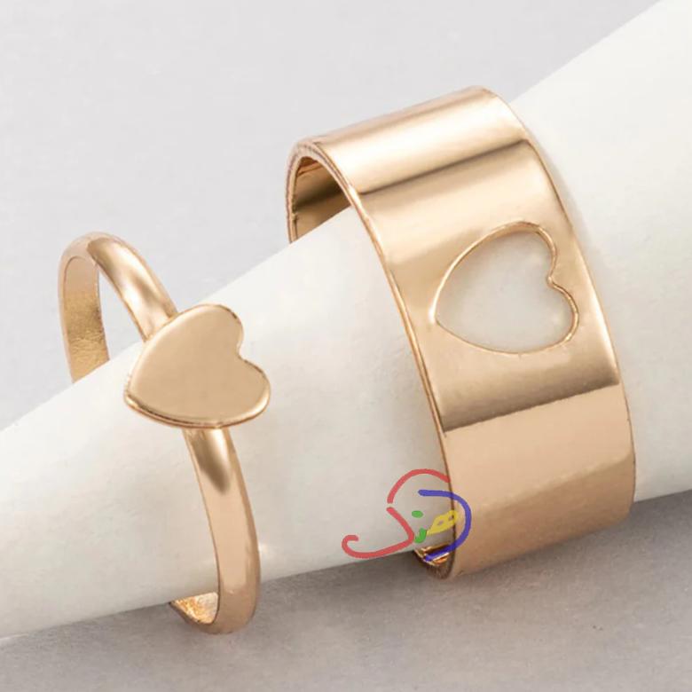 Twin Rings (Heart)