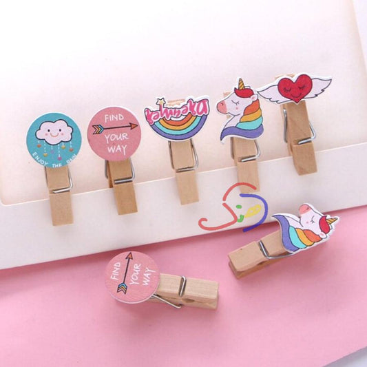 Unicorn Mini Pegs