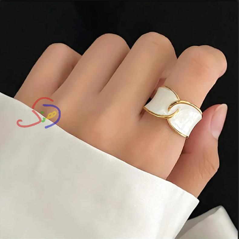 Wavy Enamel Ring