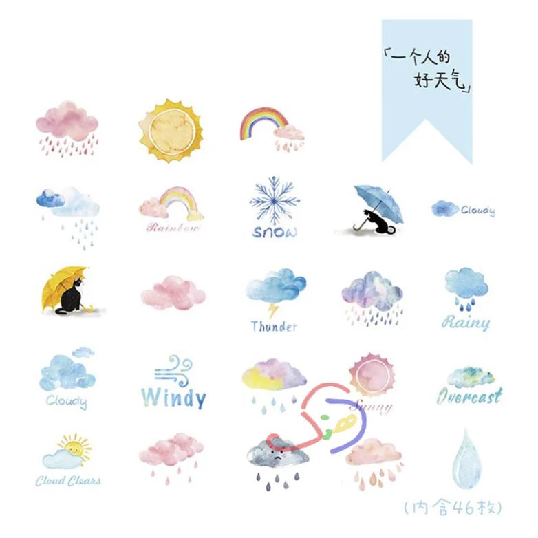 Weather Stickers