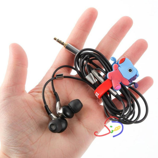 Silicone Cable Winders (Cartoon Style)