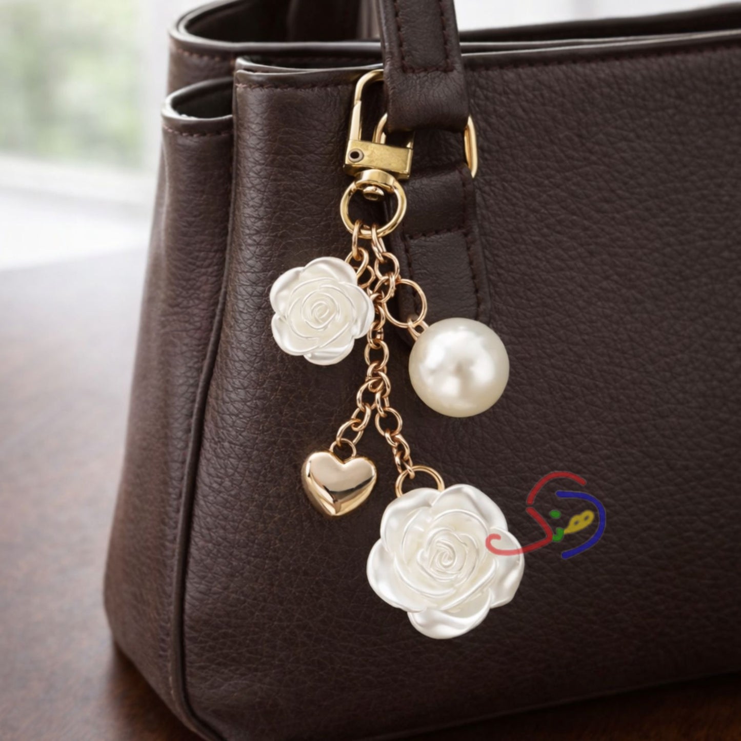 White Rose Hanging