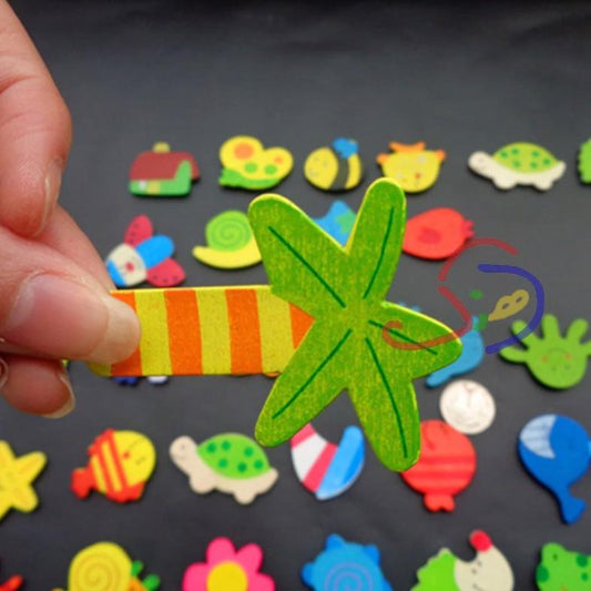 Wooden Fridge Magnets