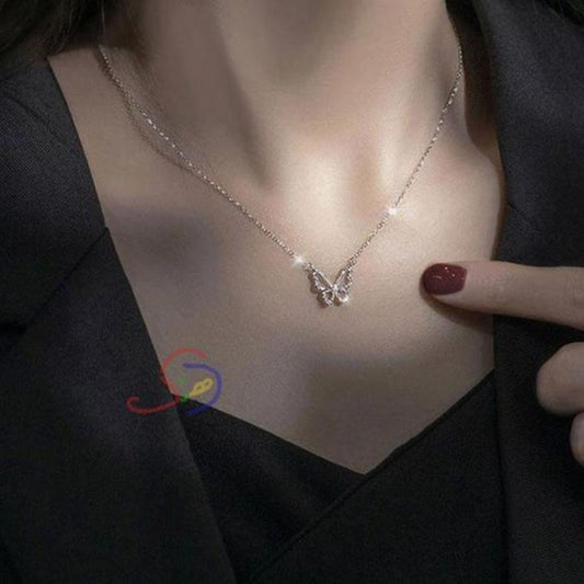 Zircon Butterfly Chain