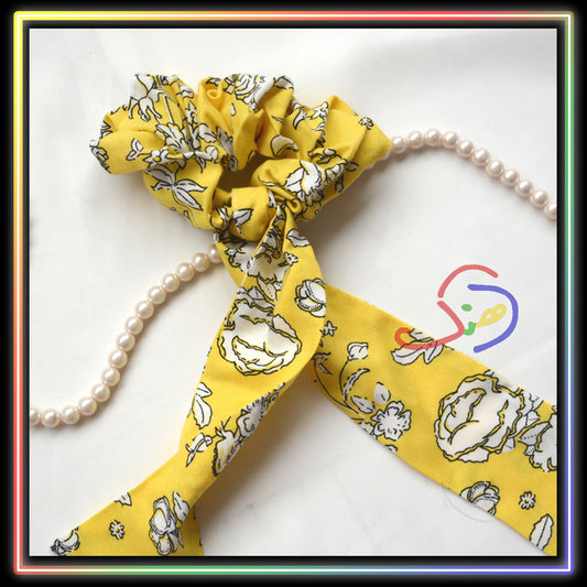 BowScrunchie (Yellow)