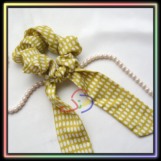 Bow Scrunchie (Geometric)