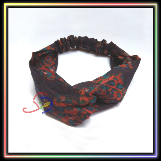 Navy Blue Bandana Headband