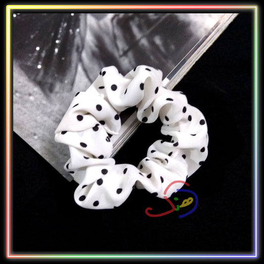 Polka Dots Scrunchie