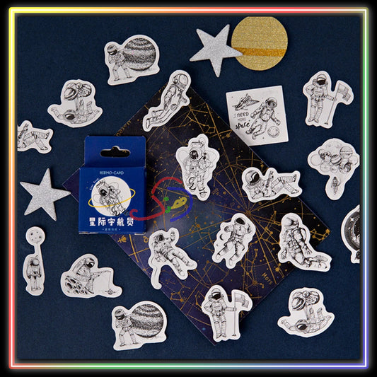 Interstellar Astronauts Stickers