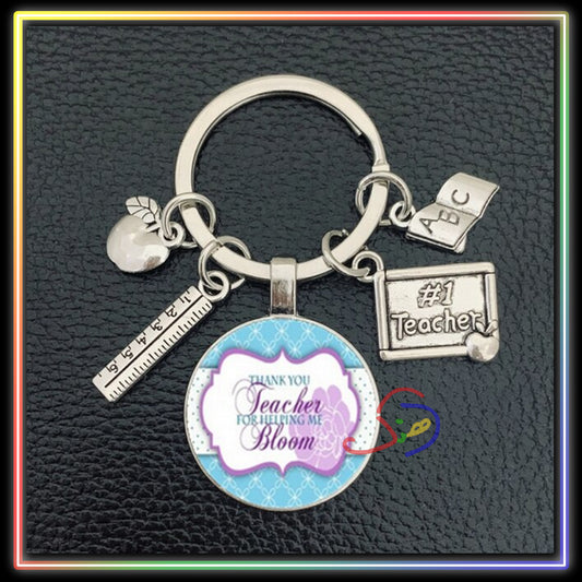 Thank you Teacher Keychain
