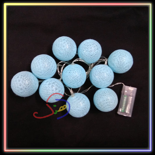 LED Light Balls String (Blue)