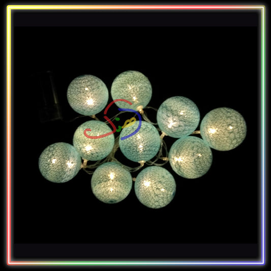 LED Light Balls String (Blue)