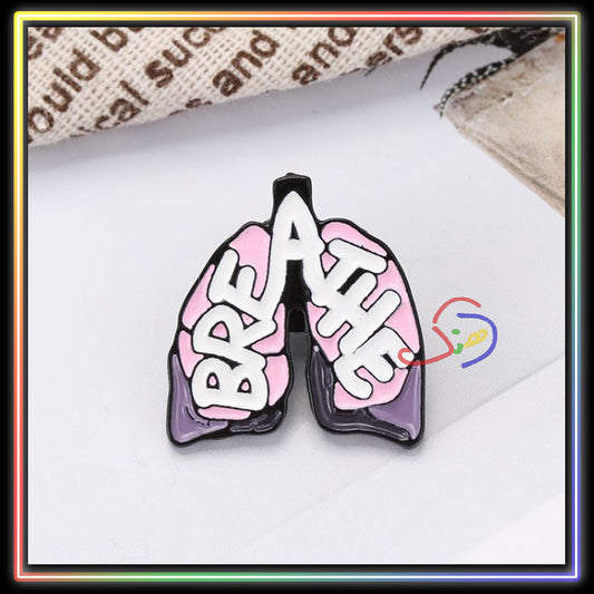 Lungs Brooch (Breathe)