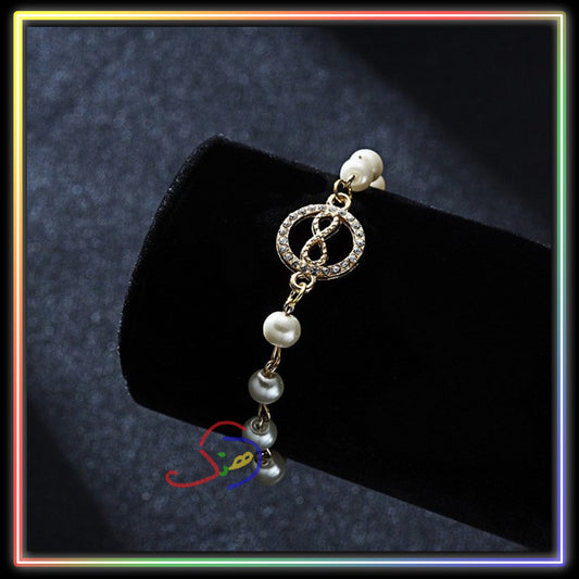 Pearly Infinity Bracelet