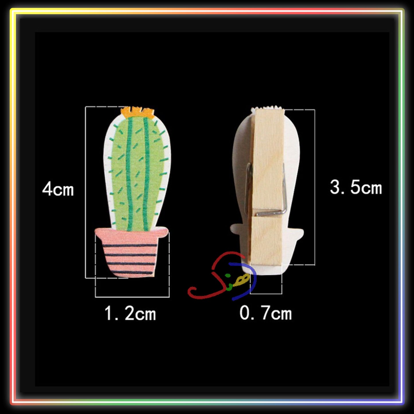 Cactus Mini Clips