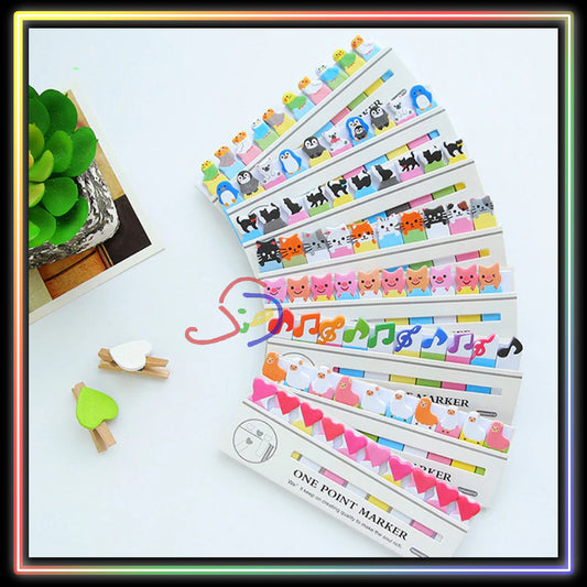 Cartoon Sticky Bookmarks